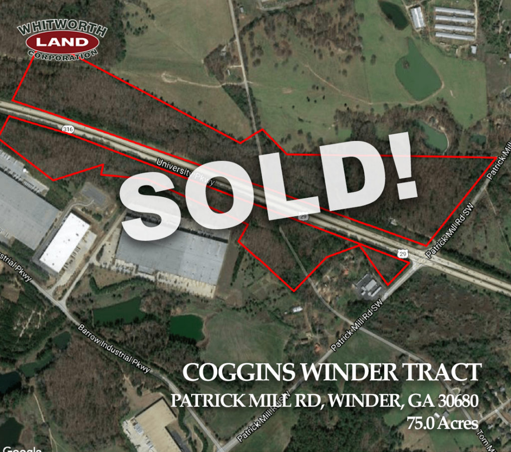 Coggins Winder Tract Sold!