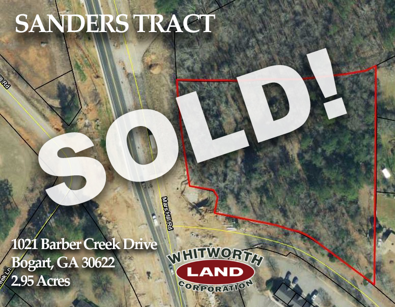 Sander's Tract Sold!